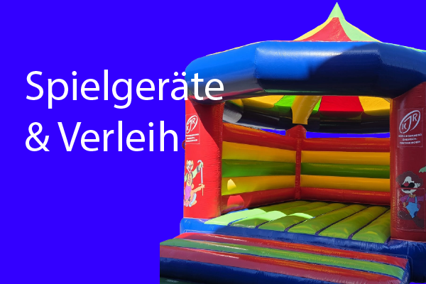 Spielgeräte und Verleih